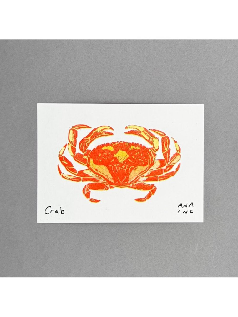 Ana Inciardi Crab Mini Art Print